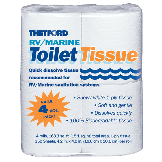 Thetford 20804 Rv/Marine Toilet Tissue 4 Count
