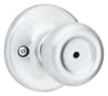 Kwikset Mobile Home Satin Chrome Privacy Knob Right or Left Handed