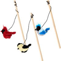 Spot Songbird Teaser Wand W/Catnip