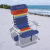 Rio Brands 4-Position Assorted Beach Folding Chair (Pack of 4)