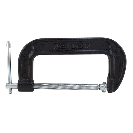 Great Neck 6 in. D C-Clamp 1 pk