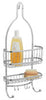 InterDesign York Lyra 22 in. H X 4 in. W X 10 in. L Silver Shower Caddy