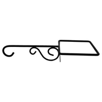 Living Accents Black Steel 2.7 in. H Plant Hanger 2 pk