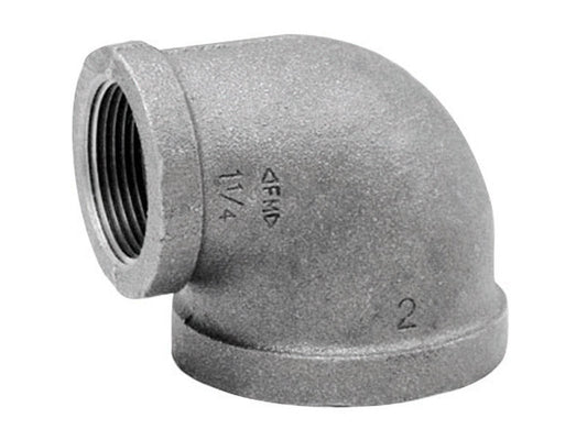Anvil 1 in. FPT X 3/4 in. D FPT Galvanized Malleable Iron Elbow