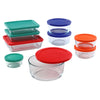Pyrex Clear Food Storage Container Set 9 pk - Deal of The Week