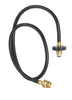 Grill Mark Black Rubber Gas Line Hose & Adapter 48 L x 3 H x 3 W in.
