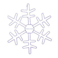Celebrations LED Blue Snowflake 18 in. Hanging Decor