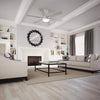 Hunter Georgetown 52 in. White LED Indoor Ceiling Fan
