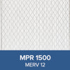 Filtrete 12 in. W X 20 in. H X 1 in. 1500 MPR Pleated Ultra Allergen Filter 1 pk (Pack of 4)