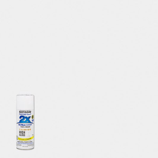 Rust-Oleum Painters Touch 2X White Spray Paint 12 oz (Pack of 6).
