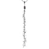 Celebrations LED Clear Cluster Rain Lights 47 in. Hanging Decor (Pack of 12)