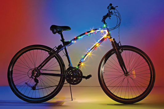 Brightz Cosmic Brightz Bike Lights LED Bicycle Light Kit ABS Plastic 1 pk
