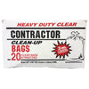 Primrose Plastics 42 gal Contractor Bags Twist Tie 20 pk 3 mil