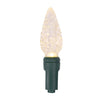 Celebrations Platinum LED C6 Warm White 50 ct String Christmas Lights