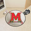 University of Maryland Baseball Rug - 27in. Diameter