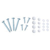 John Sterling Pro HD 1-1/4 in. L X 1-1/4 in. D Powder Coated Steel Closet Hardware