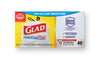 Glad ForceFlex 13 gal Tall Kitchen Bags Drawstring 40 pk (Pack of 6)