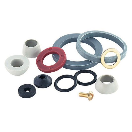 PlumbCraft Assorted in. D Rubber Washer Kit 12 pk