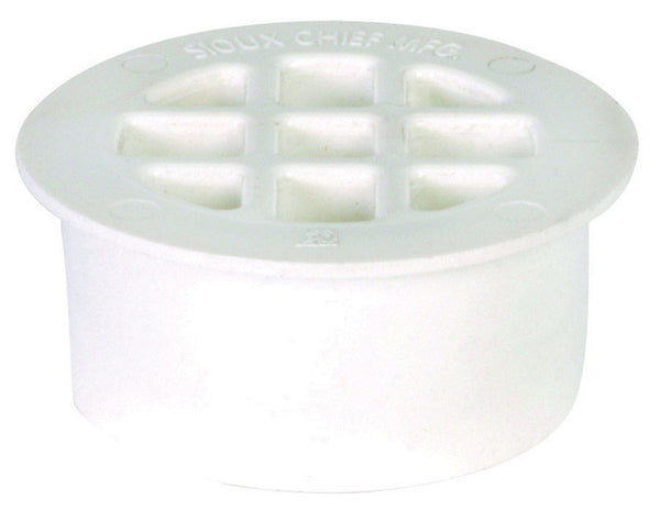 Drenaje interior de PVC de 4 pulg. de diámetro Sioux Chief
