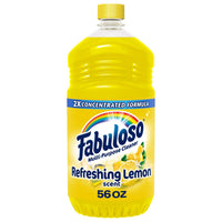 Fabuloso Lemon Scent All Purpose Cleaner Liquid 56 oz (Pack of 6)