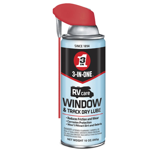 3-IN-ONE Smart Straw Window and Track Dry Lubricant 10 oz