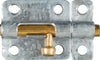 National Hardware 2-1/2 in. L Galvanized Brass/Steel Barrel Bolt 1 pk