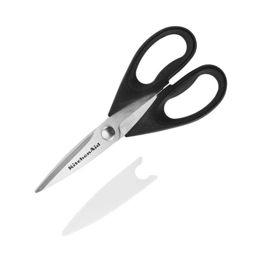 KitchenAid 4.5 in. L Plastic/Stainless Steel Kitchen Shears 1 pc.