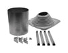 Selkirk 8 in. D Galvanized Steel Adjustable Chimney Flashing - Open Box