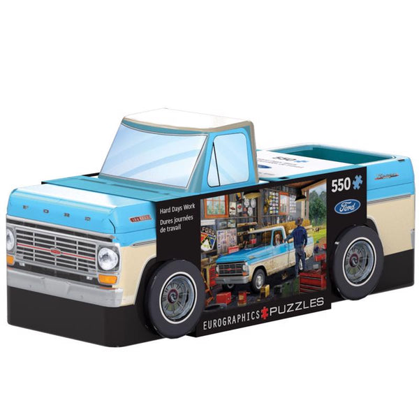 Rompecabezas de piezas Eurographics Pickup Truck de lata, multicolor, 550 piezas - Oferta de la semana