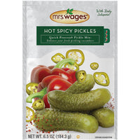 Mrs. Wages Quick Process Hot Spicy Pickle Mix, 6.5-oz.
