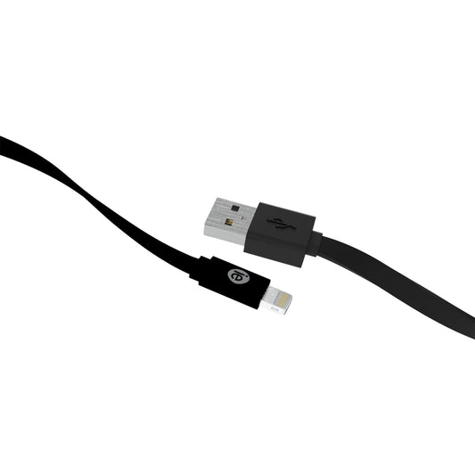 iEssentials Lightning to USB Charge and Sync Cable 4 ft. Black