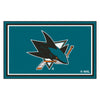 NHL - San Jose Sharks 4ft. x 6ft. Plush Area Rug