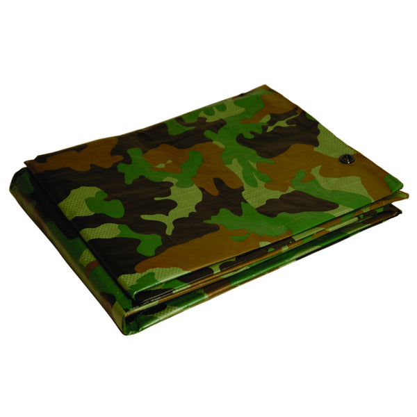 Foremost Dry Top 12 ft. W X 16 ft. L Medium Duty Polyethylene Tarp Camouflage - Deal of The Week