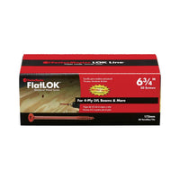 FastenMaster FlatLok No. 14 each X 6-3/4 in. L Torx Ttap Epoxy Coarse Wood Screws 50 pk
