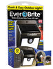 Ever Brite As Seen on TV Motion-Sensing Solar Powered LED Black Security Light