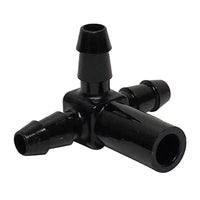 CDL 5/16 in. Plastic Maple Syrup Tubing Tee 12 pk