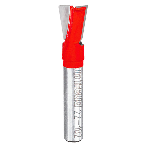 Fresa de carburo para router Freud de cola de milano, 3/8 in de diámetro X 3/8 in X 1-7/8 in de largo