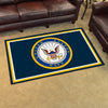 U.S. Navy Crest 4ft. x 6ft. Plush Area Rug