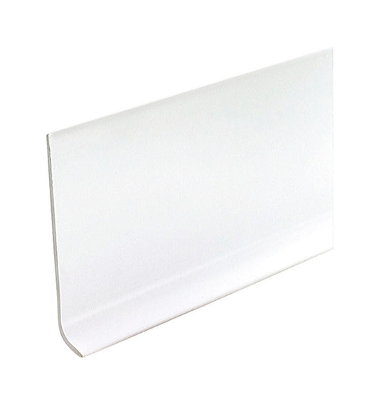 M-D 4 L Prefinished White Vinyl Wall Base (Pack of 18)