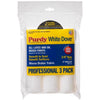 Purdy White Dove Woven Fabric 9 in. W X 3/8 in. Paint Roller Cover 3 pk
