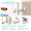 Regalo Clear Plastic Multi-Use Latch 3 pk