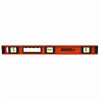 Johnson 24 in. Aluminum Heavy Duty I-Beam Level 3 vial