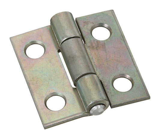 National Hardware 1 in. L Zinc-Plated Hinge Pin 2 pk