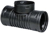 Advance Drainage Systems 6 in. Snap X 6 in. D Snap Polyethylene 12 in. Tee 1 pk
