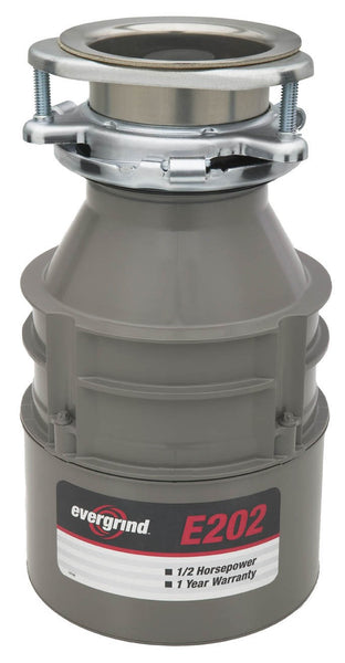 Triturador de basura de alimentación continua Evergrind de 1/2 HP - Caja abierta