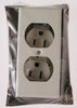 Legrand 500/700 Series Rectangle Metal 1 gang Receptacle Kit White