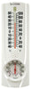 La Crosse Technology Analog Thermometer with Hygrometer Plastic White 10.13 in.