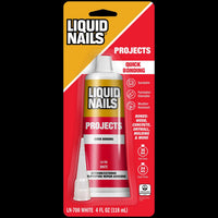 Liquid Nails Small Projects High Strength Latex Adhesive 4 oz. (Pack of 6)