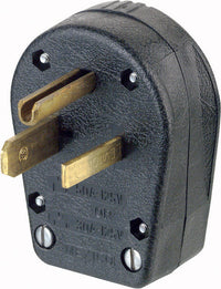 Leviton Commercial Thermoplastic Ground/Straight Blade Plug 5-30P/5-50P 14-6 AWG 2 Pole 3 Wire - Deal of The Week
