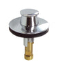 Danco 5/16 in. Chrome Brass Lift Plug and Drain